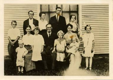 Photograph, M.D. Vance and his Family