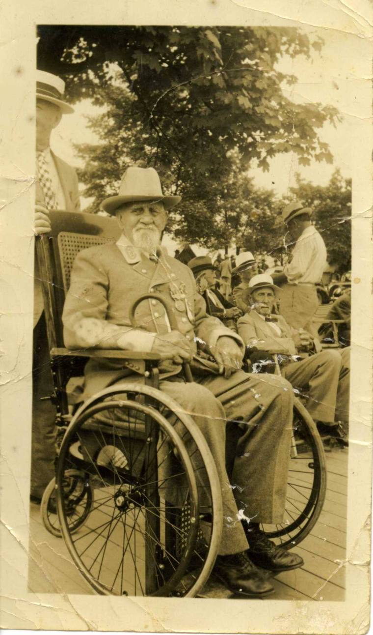 Photograph, M.D. Vance at 1938 Gettysburg Reunion