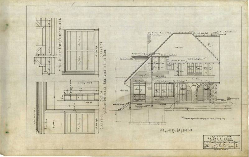 Drawing, Thompson Architectural - Dan Boone, Little Rock