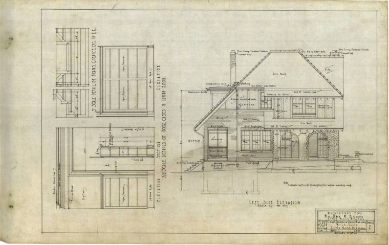 Drawing, Thompson Architectural - Dan Boone, Little Rock