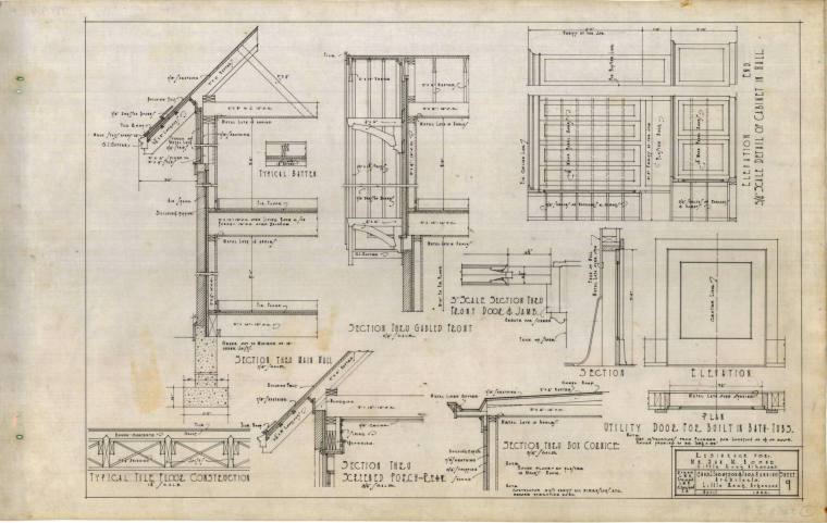 Drawing, Thompson Architectural - Dan Boone, Little Rock