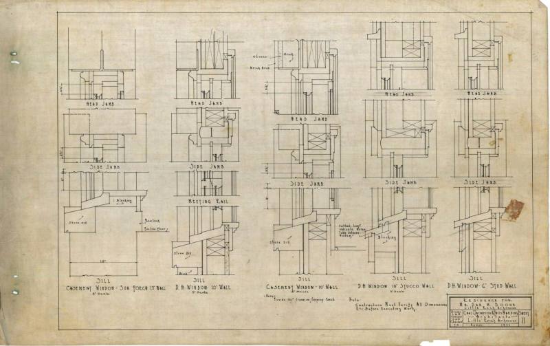 Drawing, Thompson Architectural - Dan Boone, Little Rock