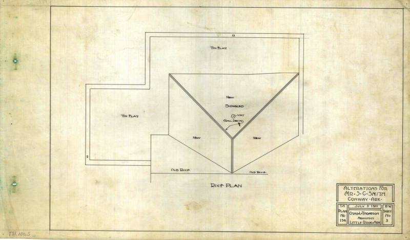 Drawing, Thompson Architectural - S.G. Smith, Conway