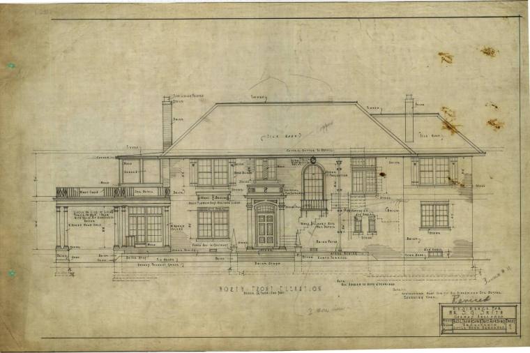 Drawing, Thompson Architectural - S.G. Smith, Conway