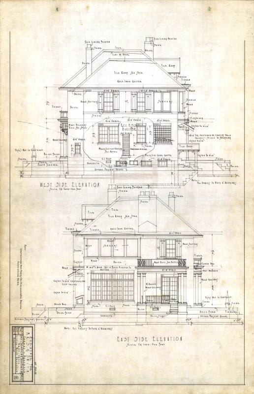 Drawing, Thompson Architectural - S.G. Smith, Conway