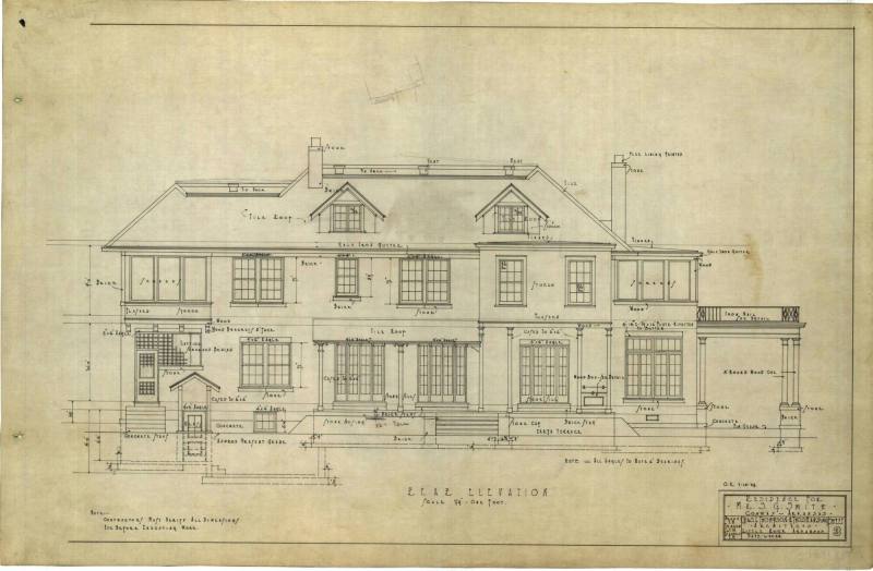 Drawing, Thompson Architectural - S.G. Smith, Conway