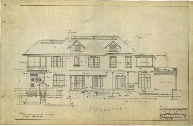 Drawing, Thompson Architectural - S.G. Smith, Conway