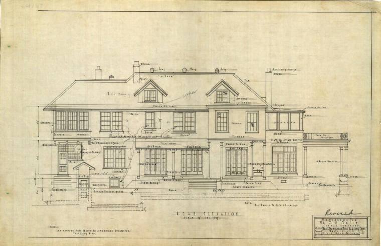 Drawing, Thompson Architectural - S.G. Smith, Conway