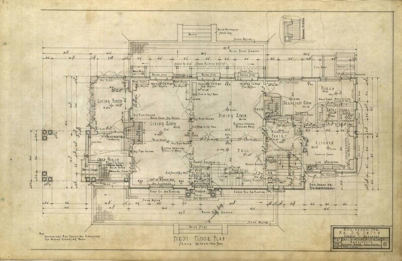 Drawing, Thompson Architectural - S.G. Smith, Conway