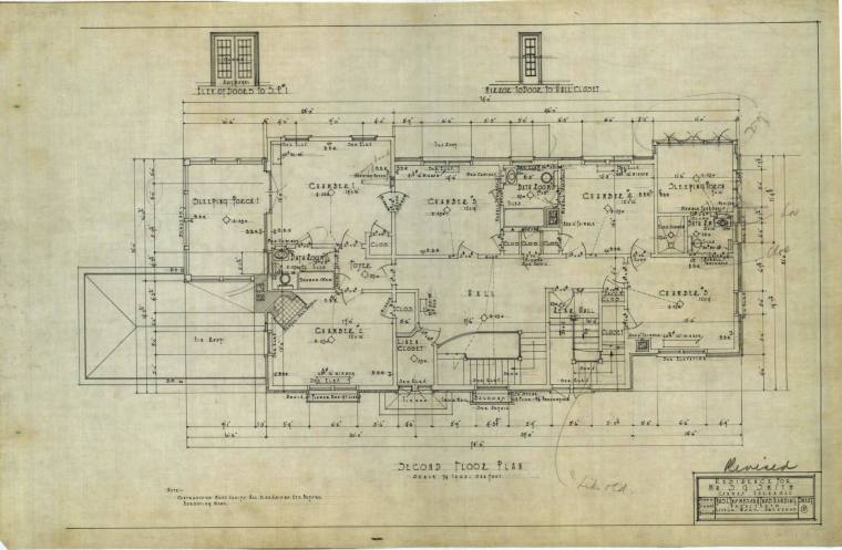 Drawing, Thompson Architectural - S.G. Smith, Conway