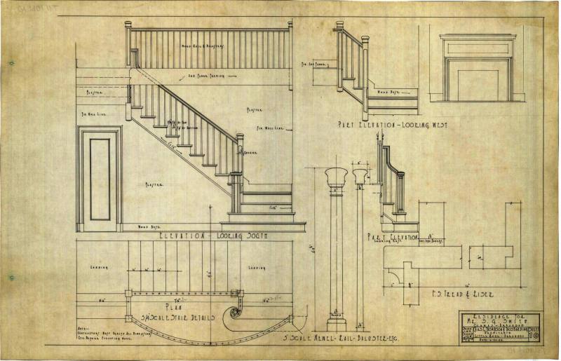 Drawing, Thompson Architectural - S.G. Smith, Conway