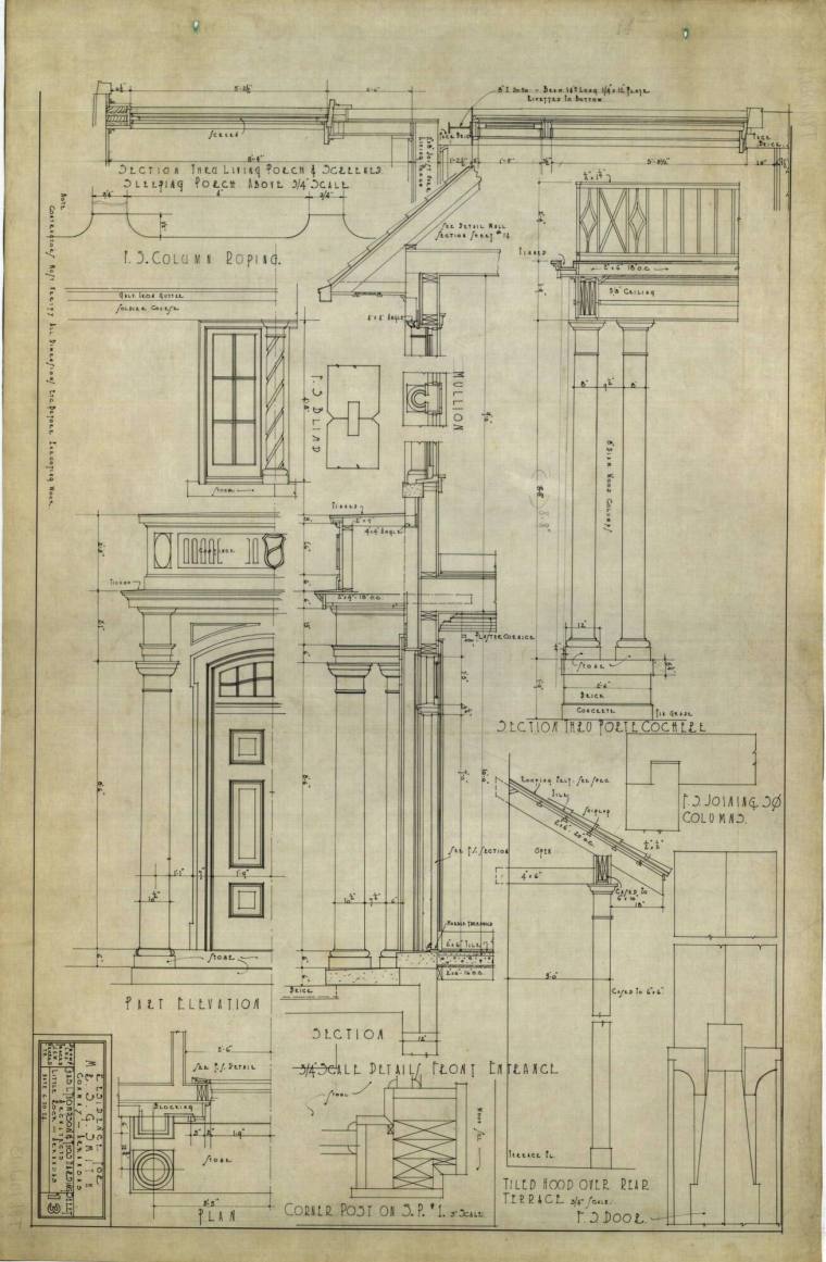 Drawing, Thompson Architectural - S.G. Smith, Conway