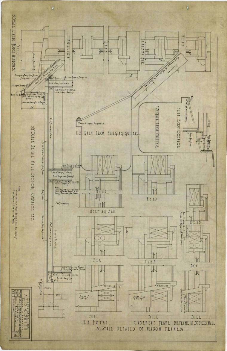 Drawing, Thompson Architectural - S.G. Smith, Conway