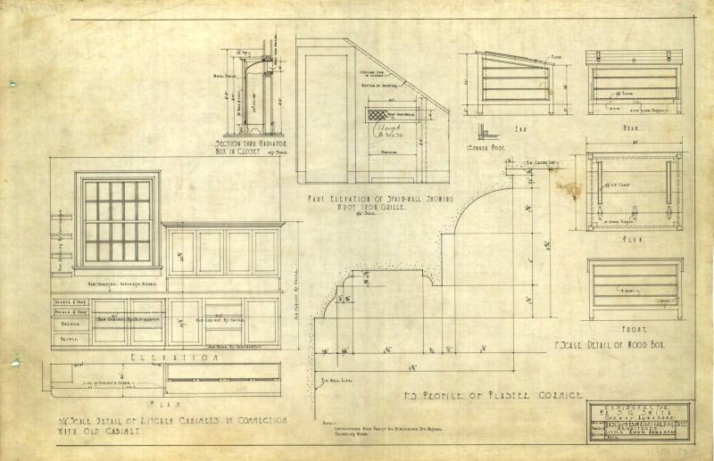 Drawing, Thompson Architectural - S.G. Smith, Conway