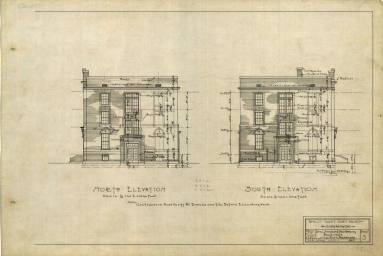 Drawing, Thompson Architectural - Ashley County Courthouse