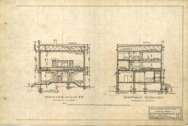 Drawing, Thompson Architectural - Ashley County Courthouse