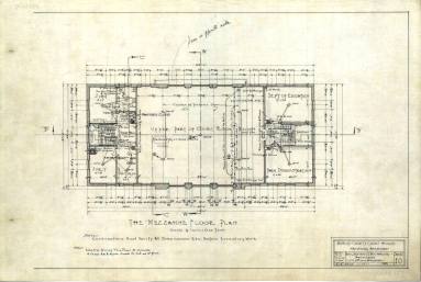 Drawing, Thompson Architectural - Ashley County Courthouse