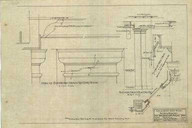 Drawing, Thompson Architectural - Ashley County Courthouse