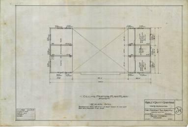 Drawing, Thompson Architectural - Ashley County Courthouse