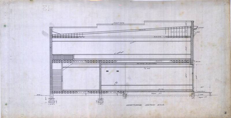 Drawing, Thompson Architectural - Carlisle Bank & Masons Bldg.