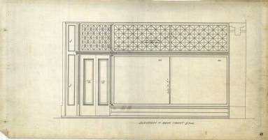 Drawing, Thompson Architectural - Carlisle Bank & Masons Bldg.