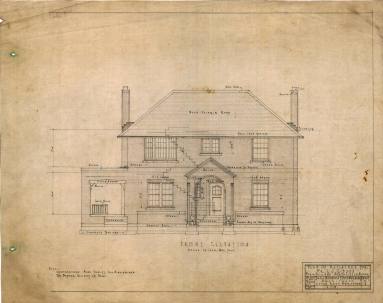 Drawing, Thompson Architectural - L.G. Gibson, North Little Rock