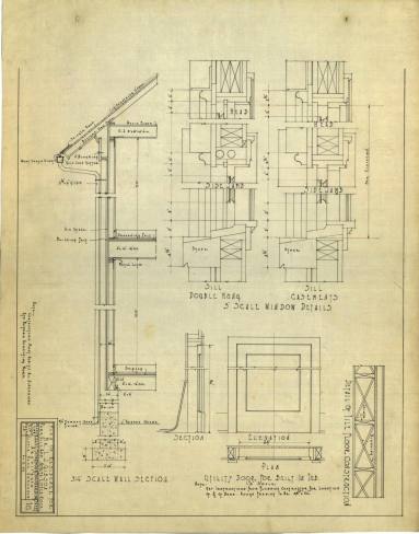 Drawing, Thompson Architectural - L.G. Gibson, North Little Rock