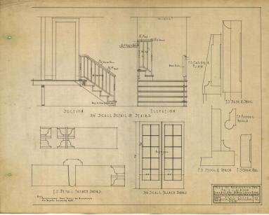 Drawing, Thompson Architectural - L.G. Gibson, North Little Rock