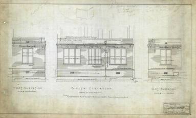 Drawing, Thompson Architectural - Ouachita Co. Courthouse