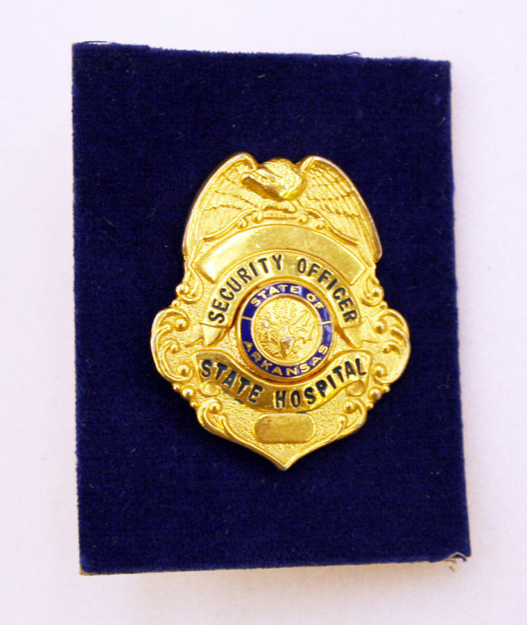 Badge, Arkansas State Hospital Police