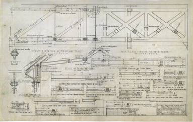 Drawing, Thompson Architectural - Central Presb. Church, Little Rock