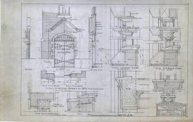 Drawing, Thompson Architectural - Central Presb. Church, Little Rock