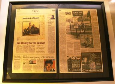 Newspaper, Arkansas Democrat Gazette - Black Oak Ark Article