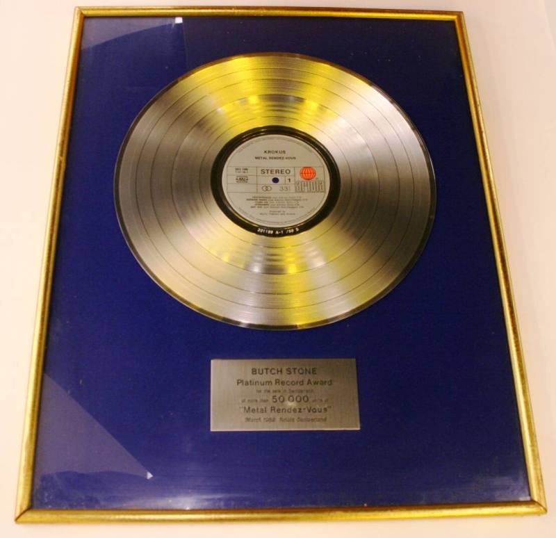 Record, Platinum - Krokus, "Metal Rendez-Vous"