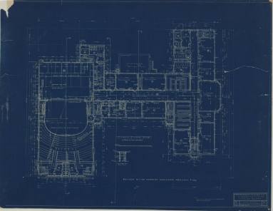 Drawing, Thompson Architectural - El Dorado High School