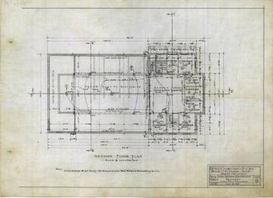 Drawing, Thompson Architectural - Dewitt Methodist Episcopal Church