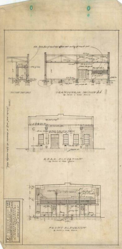 Drawings, Thompson Architectural - Crittendon & Snapp, Tupelo