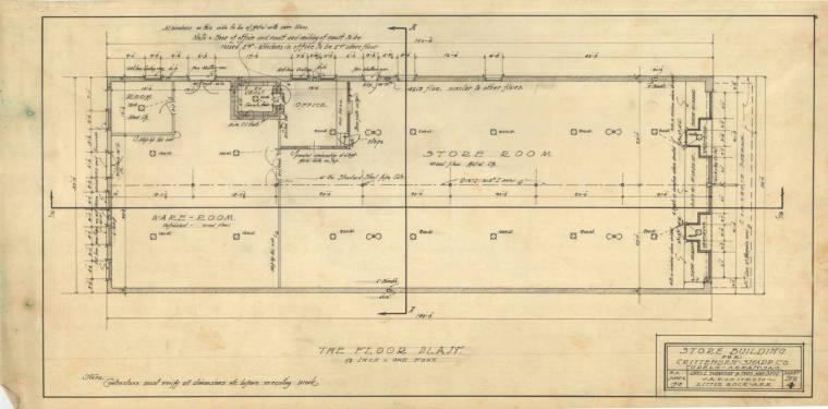 Drawings, Thompson Architectural - Crittendon & Snapp, Tupelo