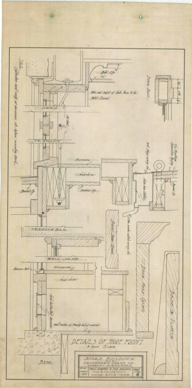 Drawings, Thompson Architectural - Crittendon & Snapp, Tupelo