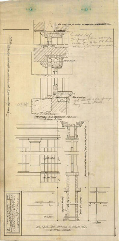 Drawings, Thompson Architectural - Crittendon & Snapp, Tupelo