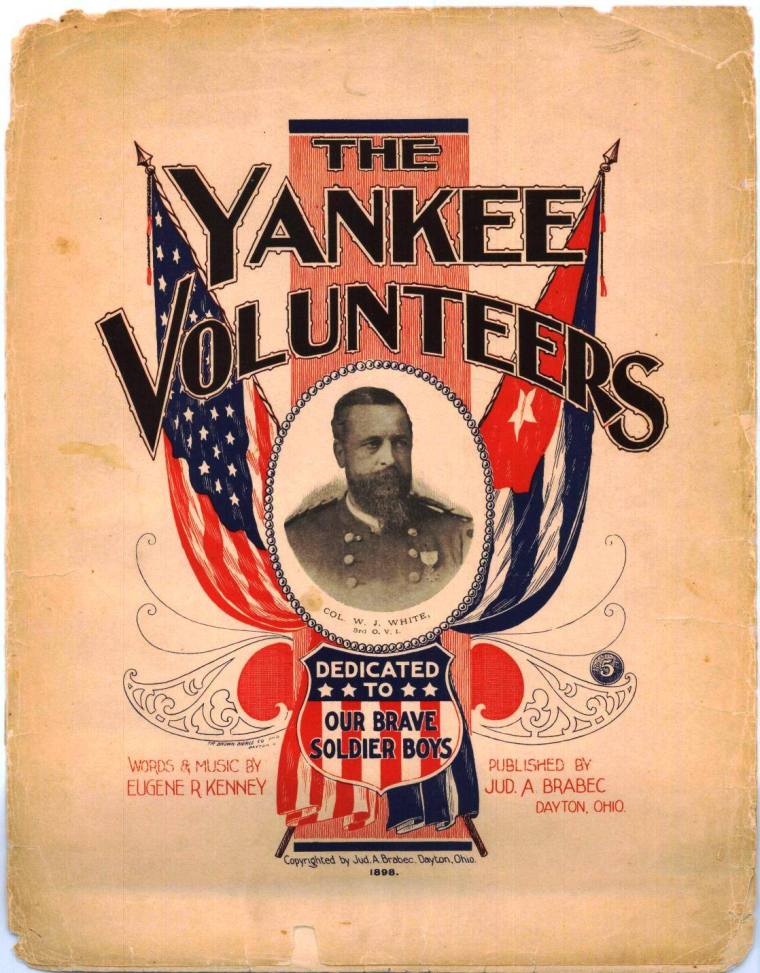 Sheet Music, "The Yankee Volunteers"