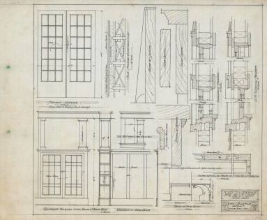 Drawing, Thompson Architectural - A.M. West, Little Rock