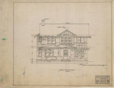 Drawing, Thompson Architectural - Mrs. James Henry, Hope