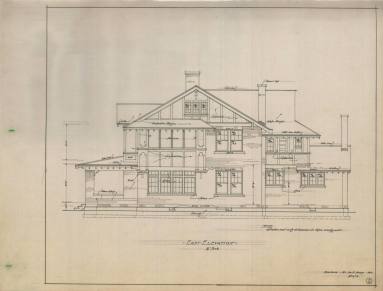 Drawing, Thompson Architectural - Mrs. James Henry, Hope