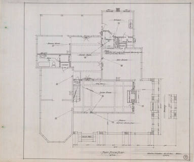 Drawing, Thompson Architectural - D.D. Clark, Malvern