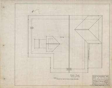 Drawing, Thompson Architectural - Mrs. Jo Nichol, Pine Bluff