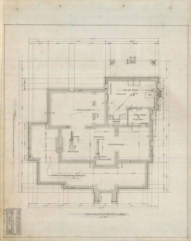 Drawing, Thompson Architectural - M.E. Dunaway, Little Rock