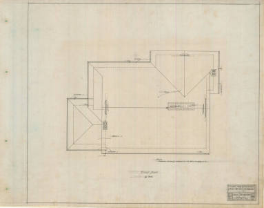 Drawing, Thompson Architectural - M.E. Dunaway, Little Rock