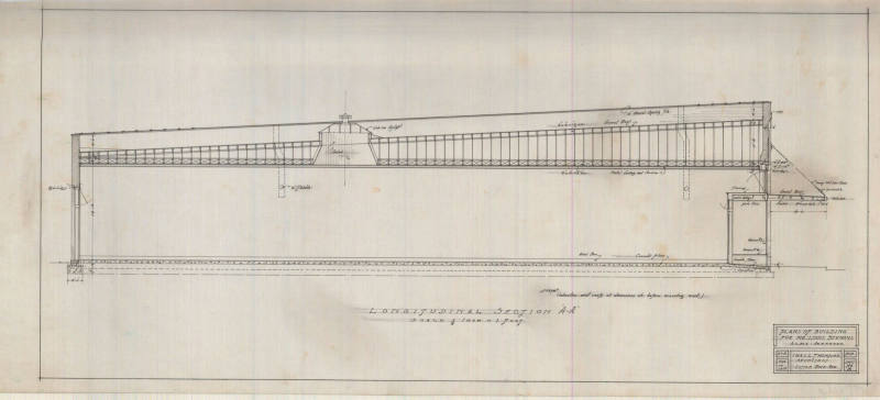 Drawing, Thompson Architectural - Louis Bernays, Alma