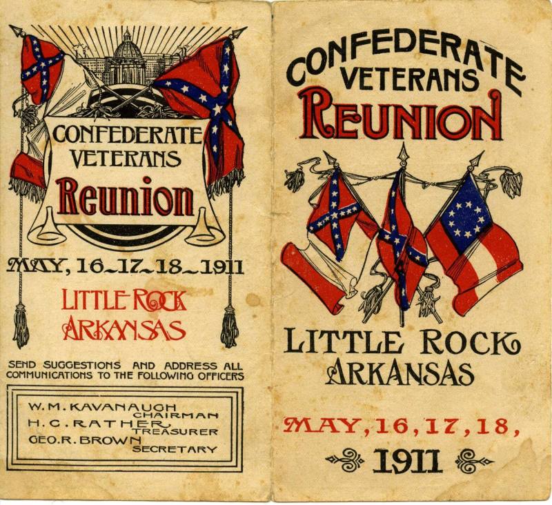 Program, 1911 U.C.V. Reunion